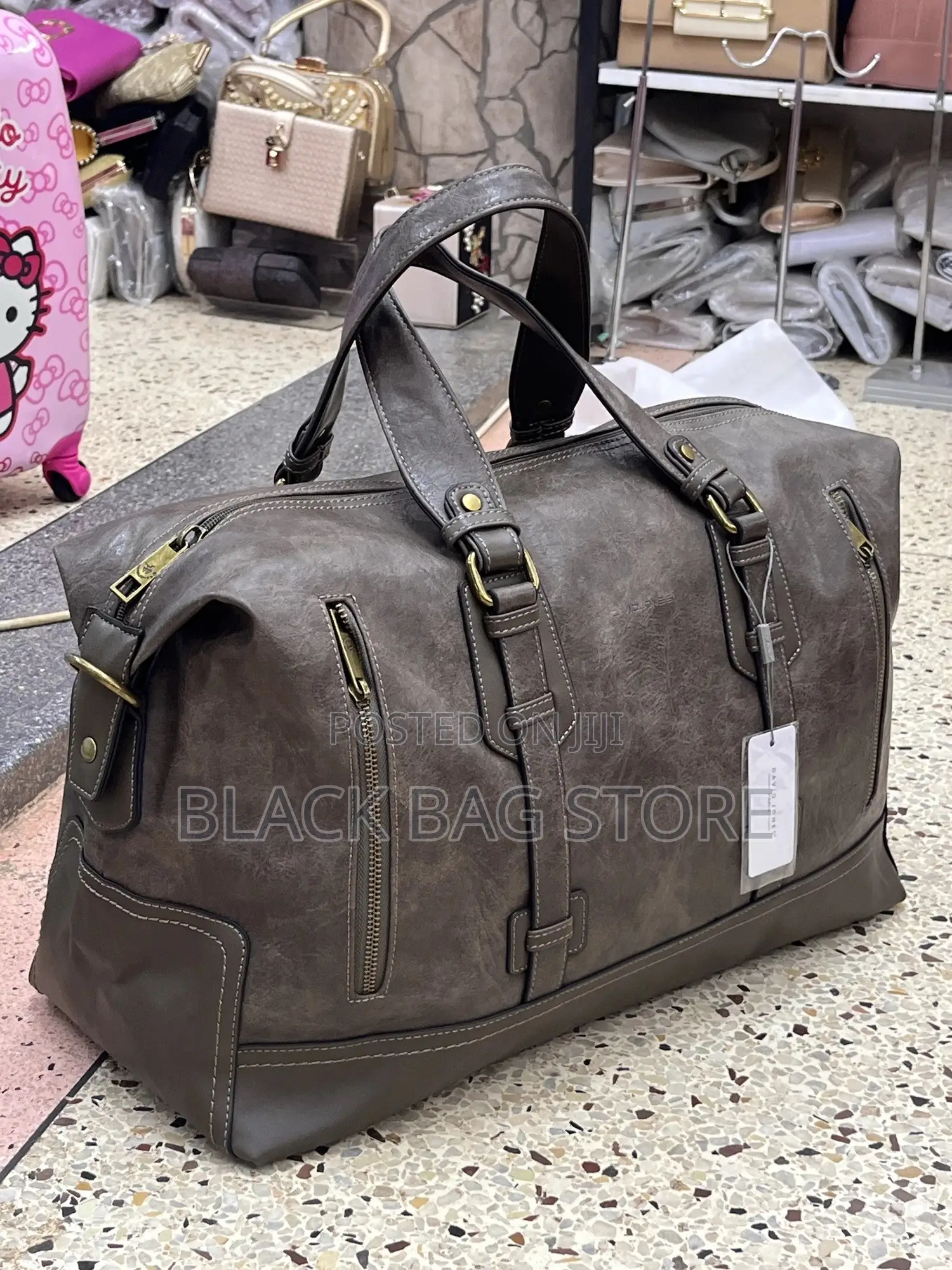 Leather Duffle Bag