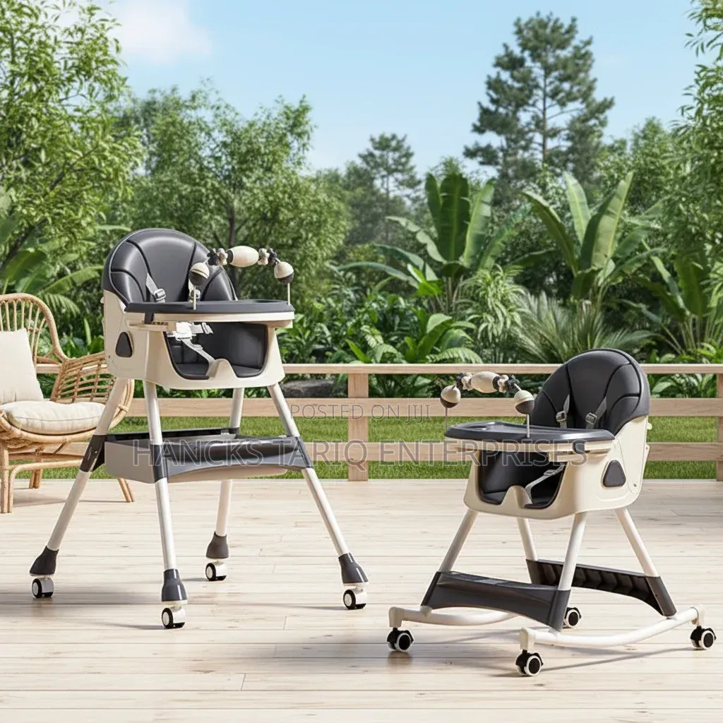 Convertible Multi-Stage Baby High Chair and Dining Booster Seat
