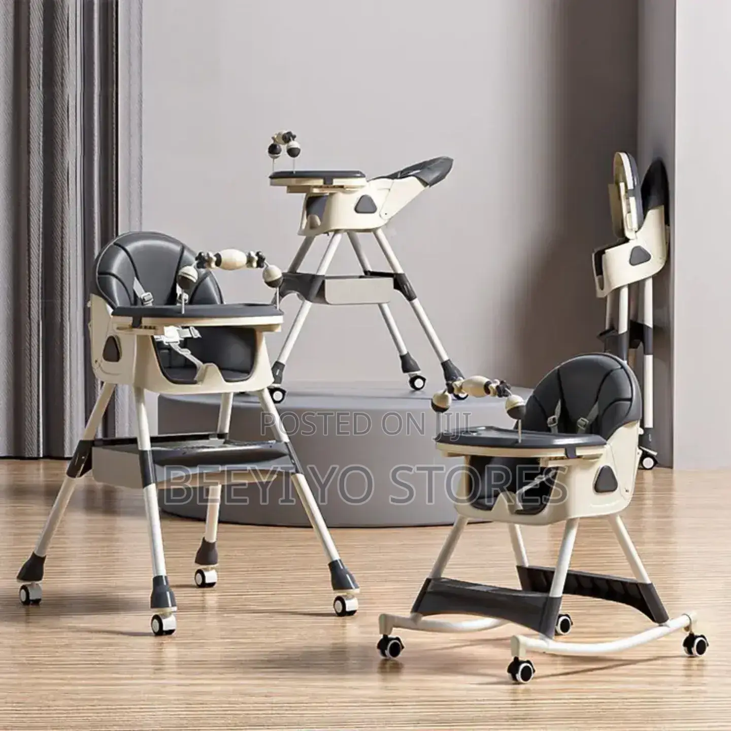 Convertible Multi-Stage Baby High Chair and Dining Booster Seat