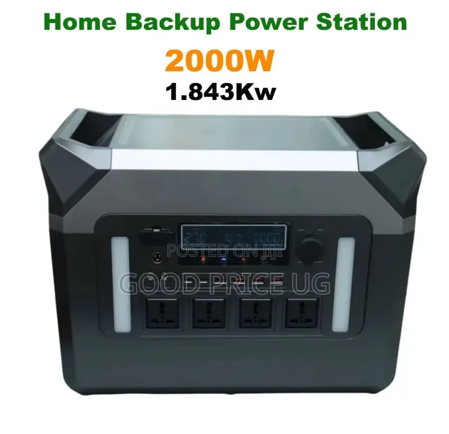 Fuzhao 2000W / 1.843kW (Approx. 3KW Class) Home Backup Power Station