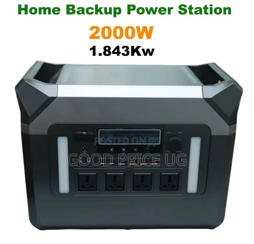 Fuzhao 2000W / 1.843kW (Approx. 3KW Class) Home Backup Power Station