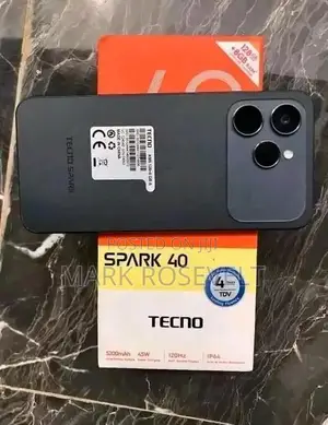 New Tecno Spark 40 256 GB Black