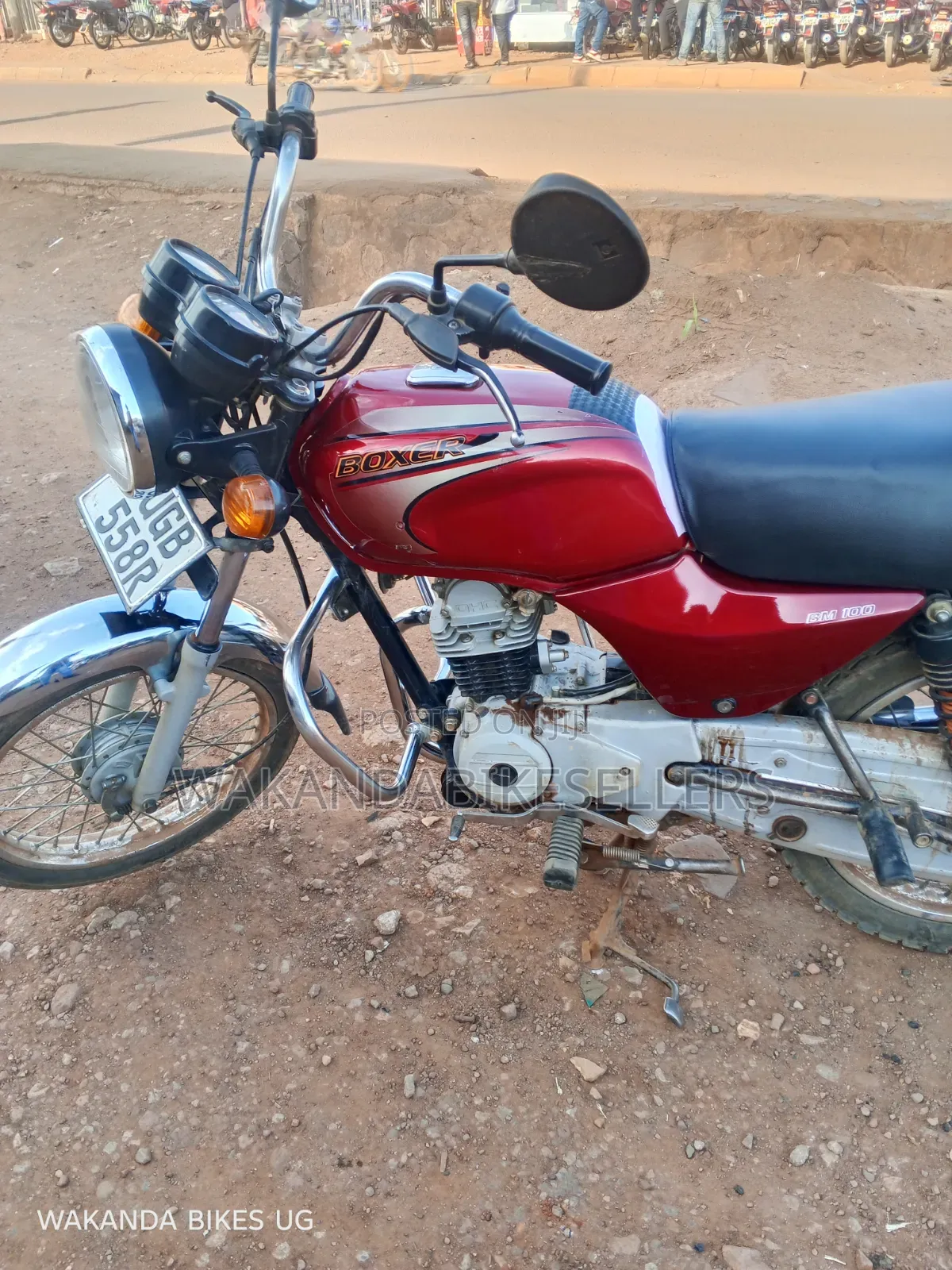 Bajaj Boxer 100 2024 Red