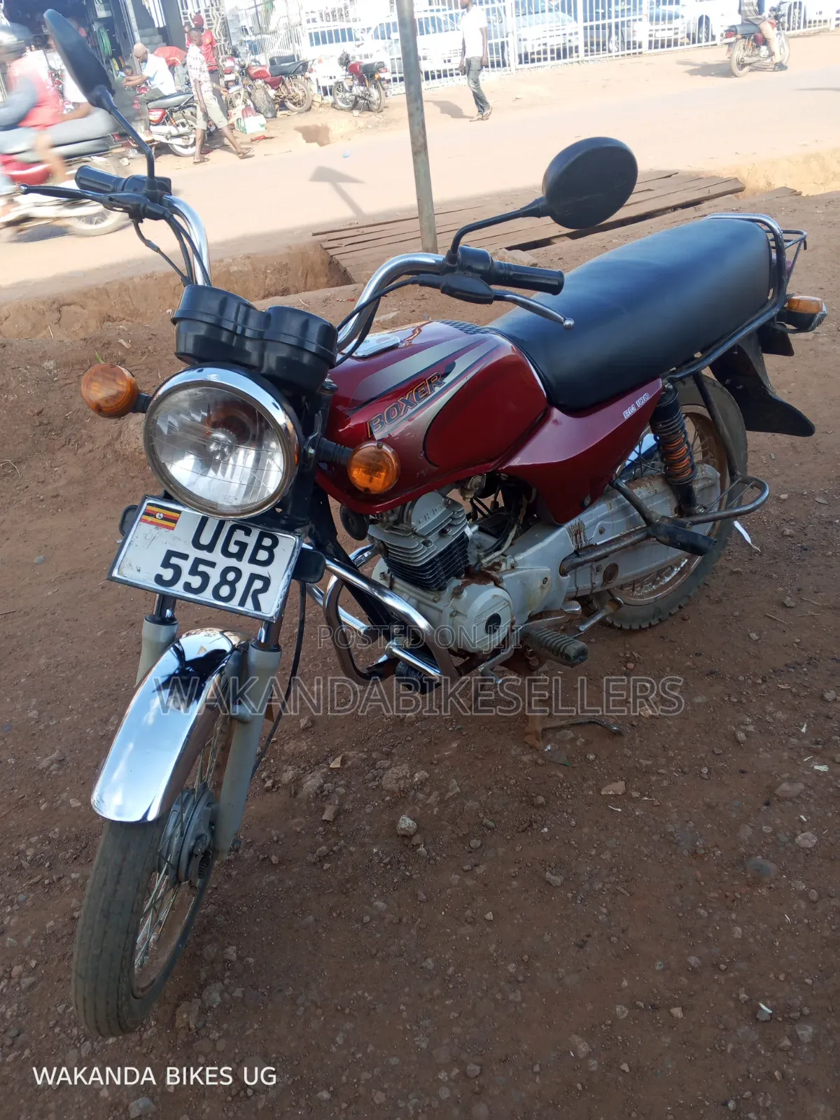 Bajaj Boxer 100 2024 Red