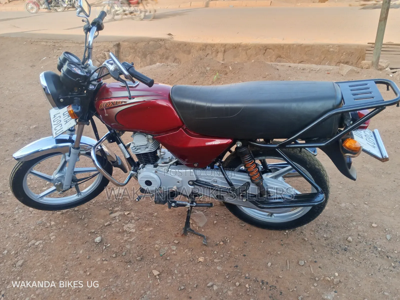 Bajaj Boxer 100 2025 Red