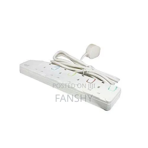 Original G T Heavy Duty Surge/Voltage Protection 4way Extension Cable