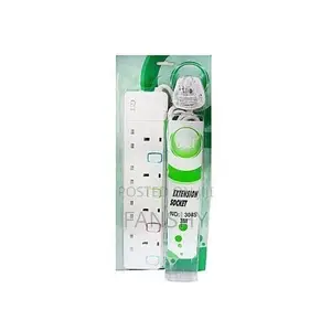 Original G T Heavy Duty Surge/Voltage Protection 4way Extension Cable