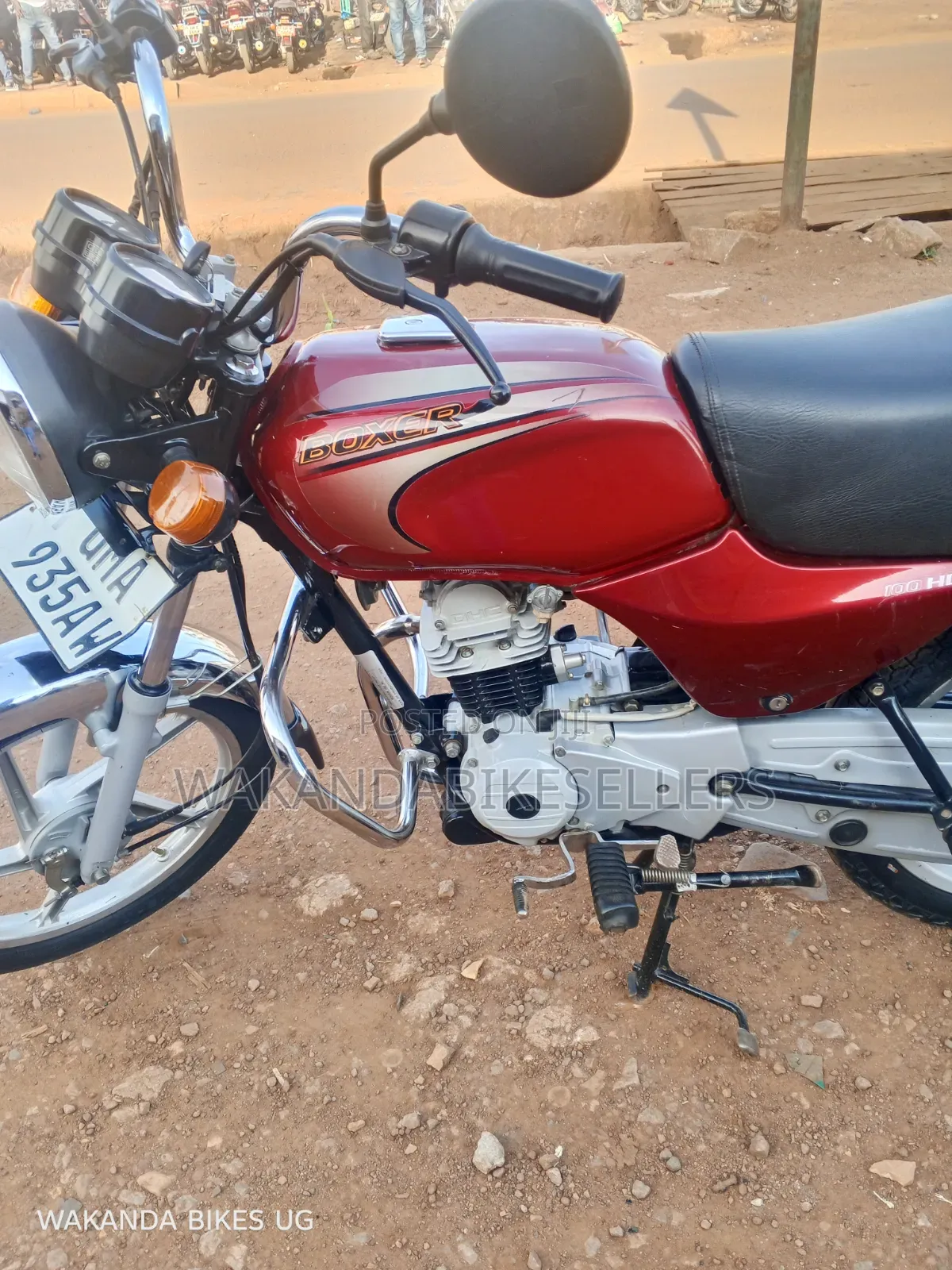 Bajaj Boxer 100 2025 Red