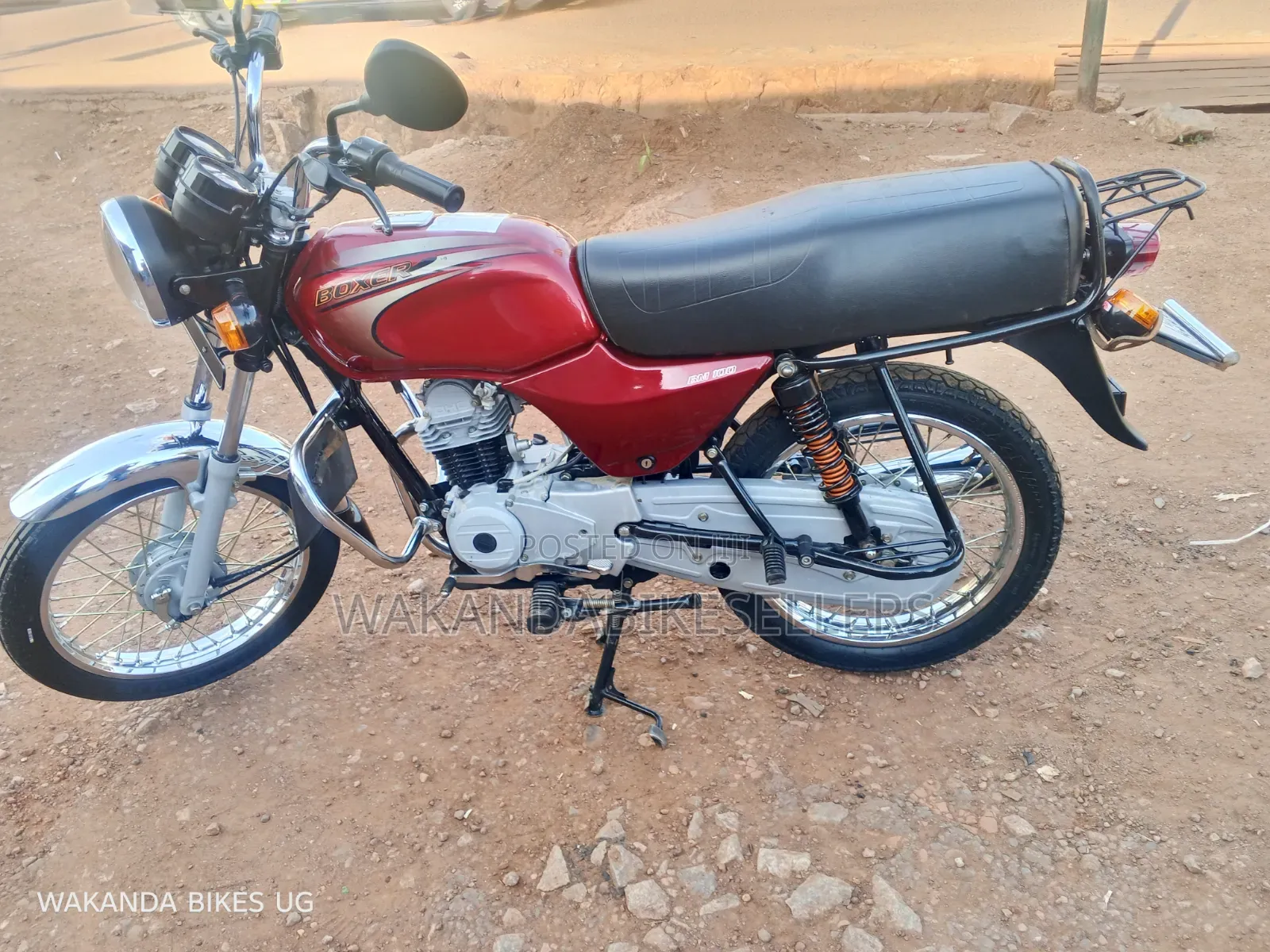 Bajaj Boxer 100 2025 Red
