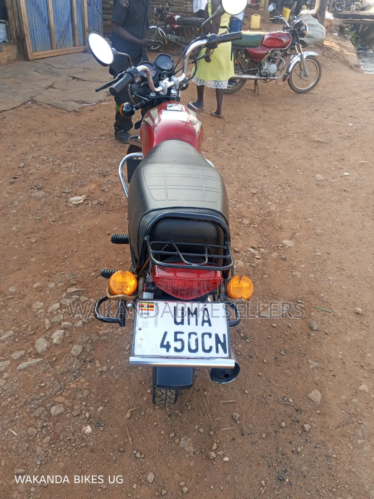 Bajaj Boxer 100 2025 Red