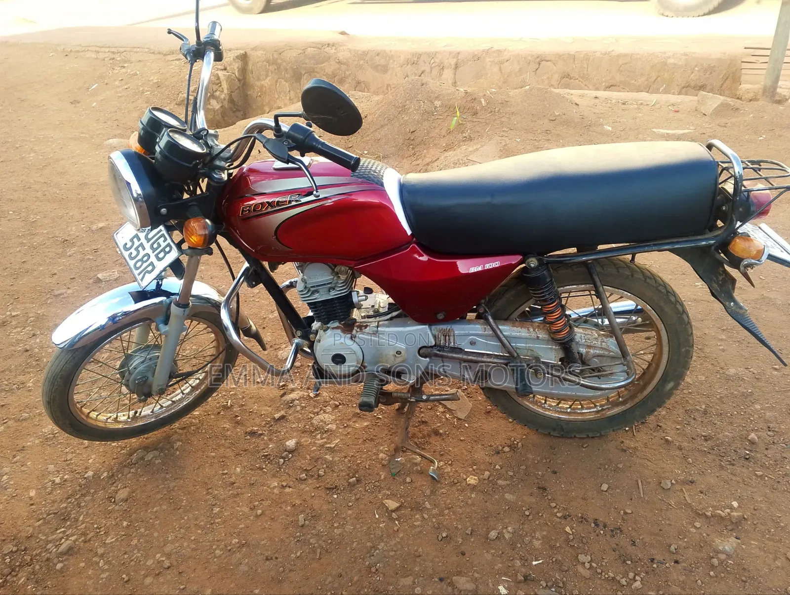 Bajaj Boxer 100 2024 Red