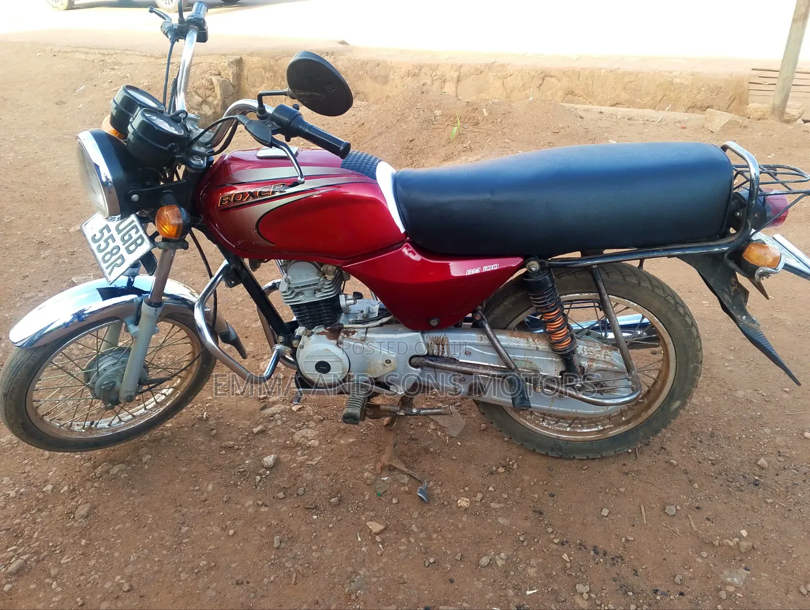 Bajaj Boxer 100 2024 Red