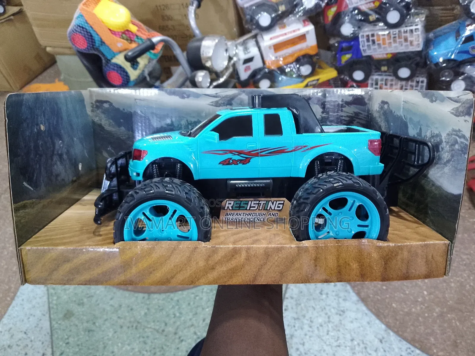 R/C Big Beast Racing Car Toy for Kids - Resistant Big Tires