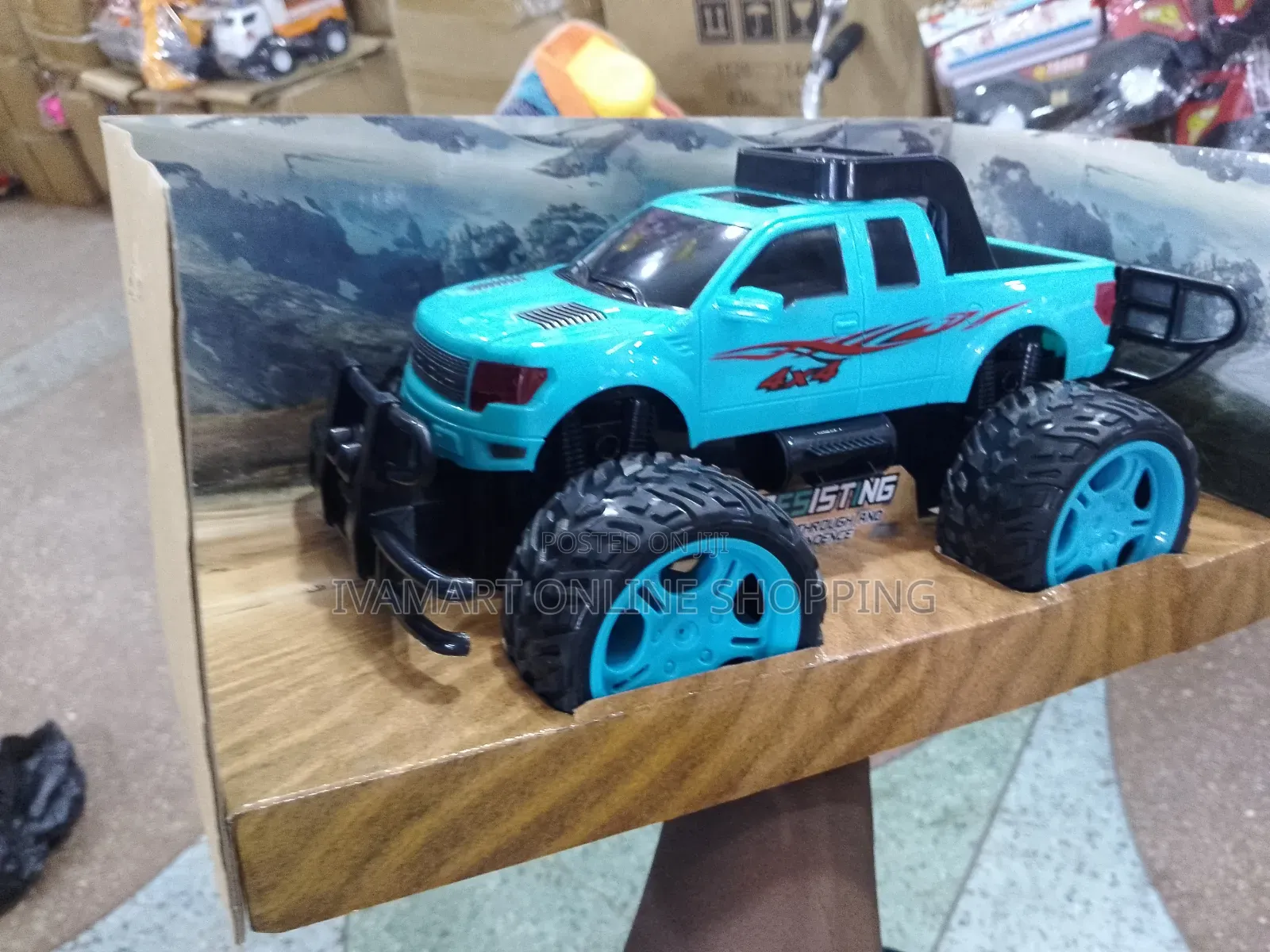 R/C Big Beast Racing Car Toy for Kids - Resistant Big Tires