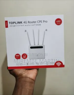 TOPLINK 4G LTE CPE WiFi Router CPE Pro LTE Cat4, 150 Mbps, 20 Device