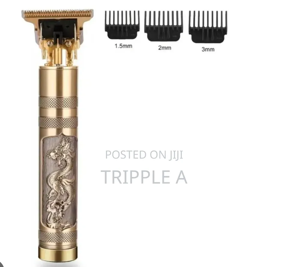 Vintage T9 Multifunctional Hair Clipper Gold