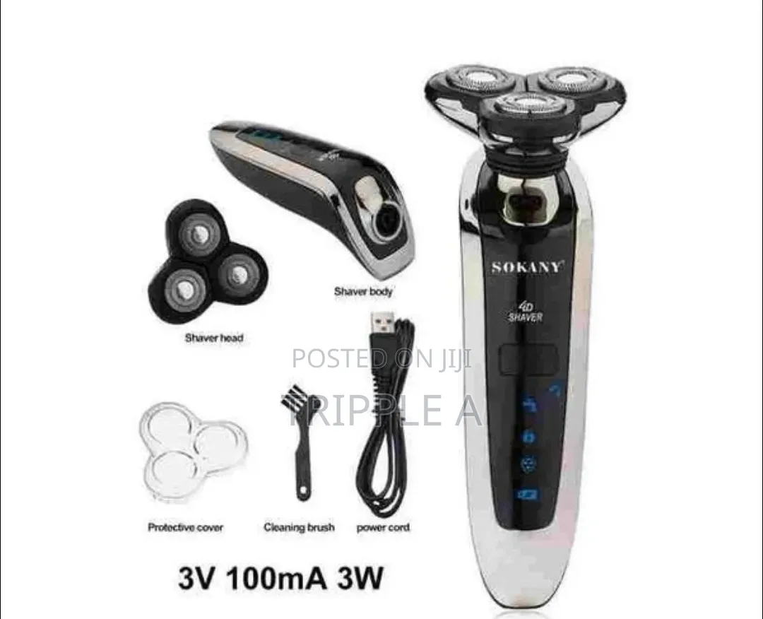 3 Head Beard Shaving Electric Shaver
