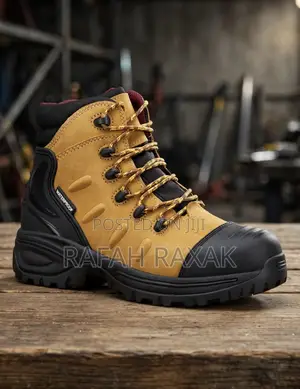 Men’s Classic “Honey Rust” Waterproof Steel Toe Safety Shoes