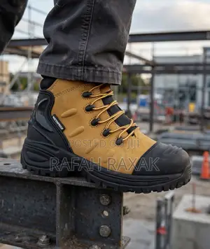 Men’s Classic “Honey Rust” Waterproof Steel Toe Safety Shoes