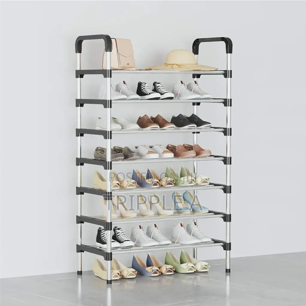 Long Stainless Steel Shoe Rack