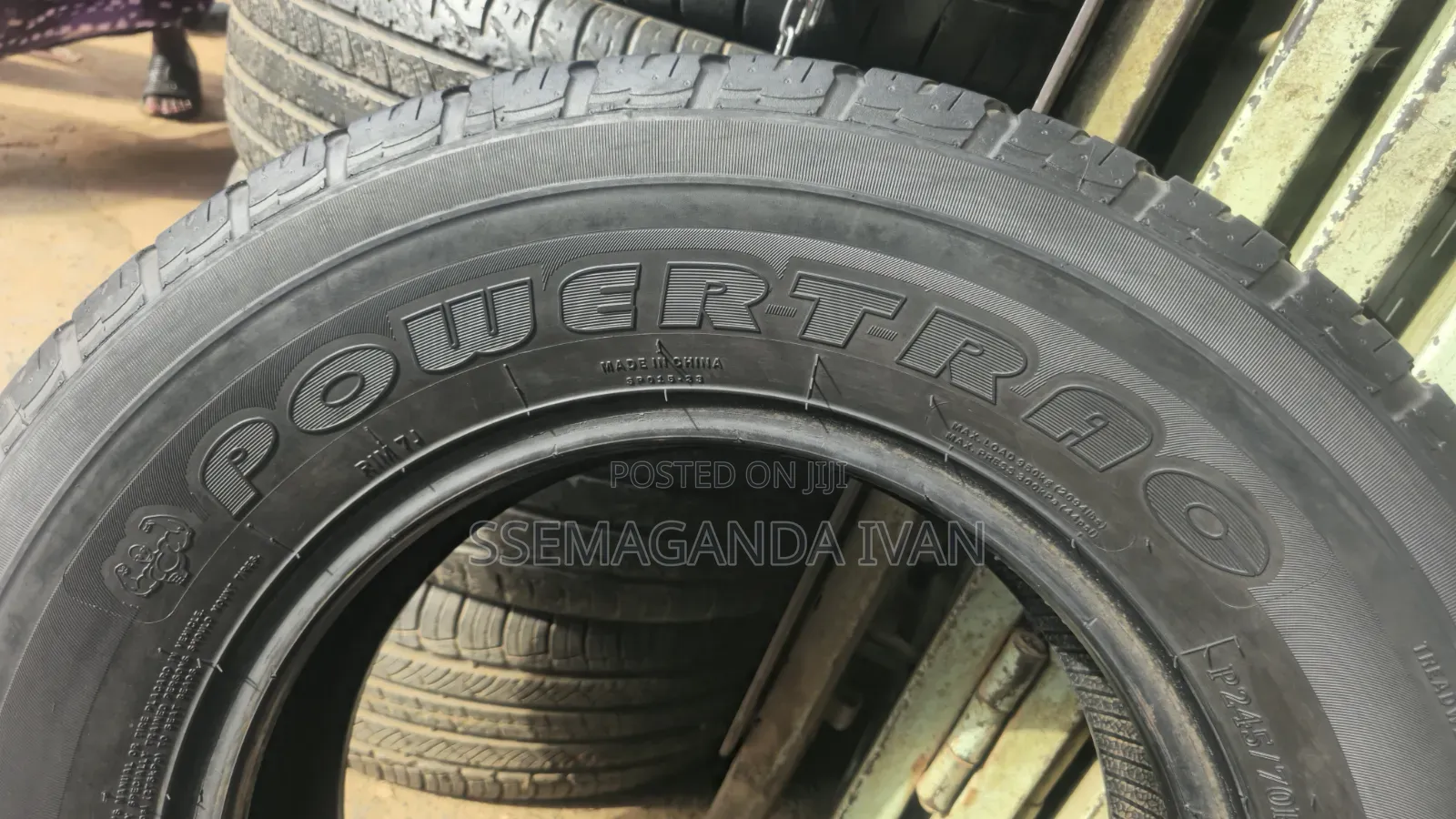 245/70r16 Used Powertrac Tyre