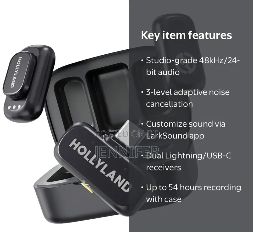 Hollyland LARK A1 Wireless Lavalier Microphone System