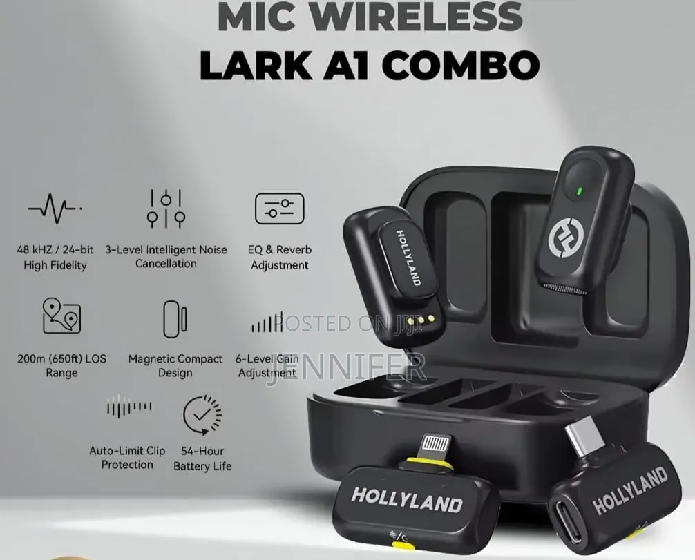 Hollyland LARK A1 Wireless Lavalier Microphone System
