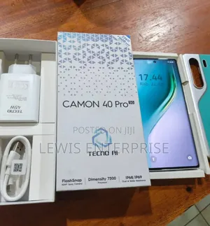 New Tecno Camon 40 Pro 5G 256 GB Blue