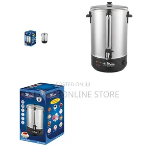 Electro Master 40L 2800W Water Boiler – Stainless Steel Silver