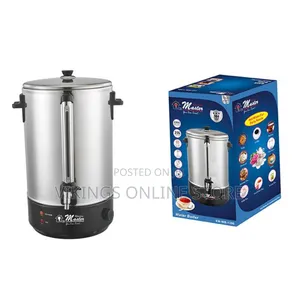 Electro Master 40L 2800W Water Boiler – Stainless Steel Silver