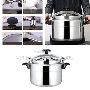 Pressure Canner, Aluminum Alloy Pressure Cooker With Lid Latch