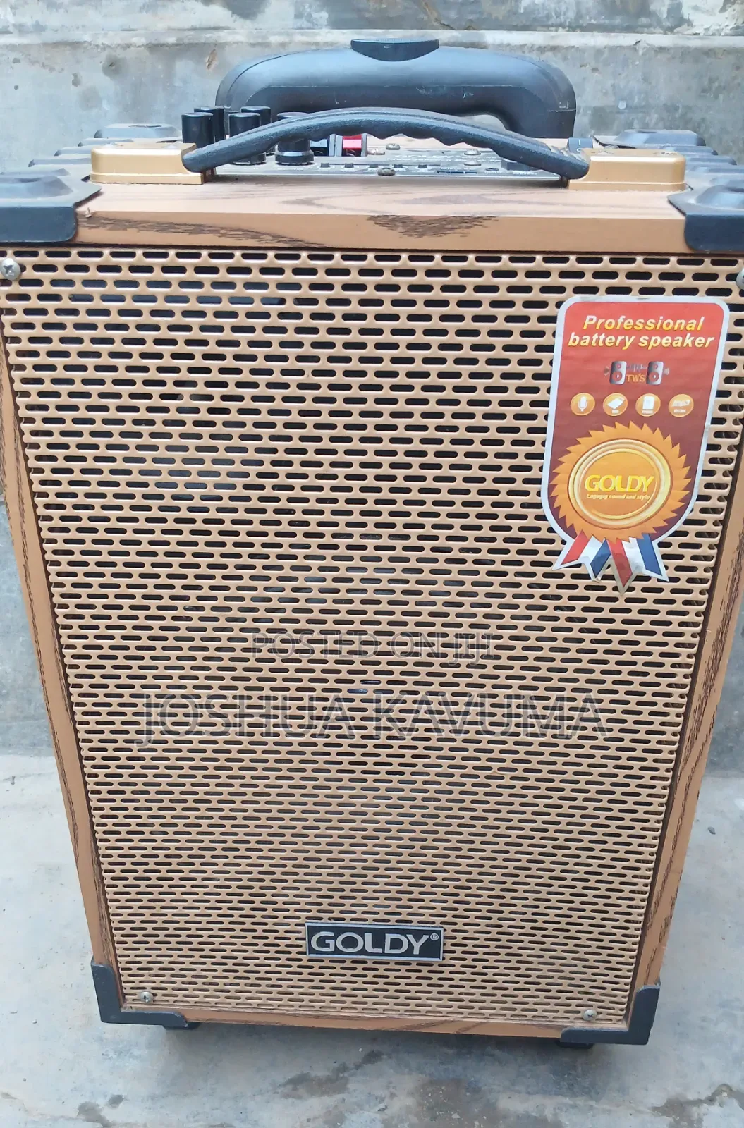 Goldy Speaker