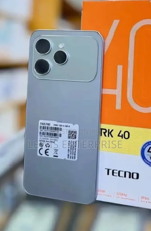 New Tecno Spark 40 128 GB Gray