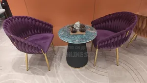 Round Small Table Set