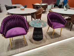 Round Small Table Set