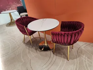 Round Small Table Set