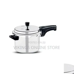 Healthy Choices Pressure Cooker With Outer Lid - Double Safety Valve