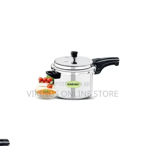 Healthy Choices Pressure Cooker With Outer Lid - Double Safety Valve