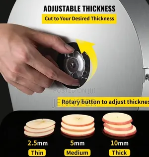 Commercial Dual-Mode Food Slicer