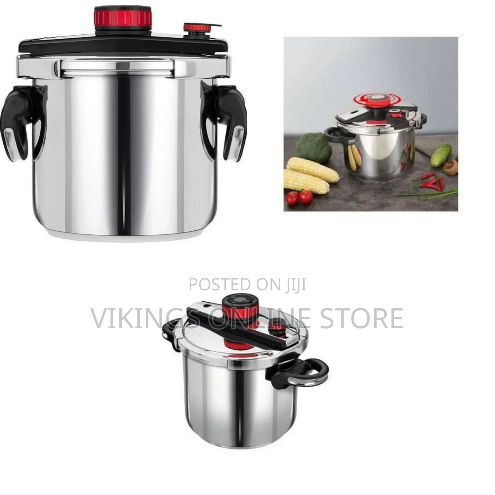 6L Intelligent Stainless Steel Pressure Canner With Safety Valve