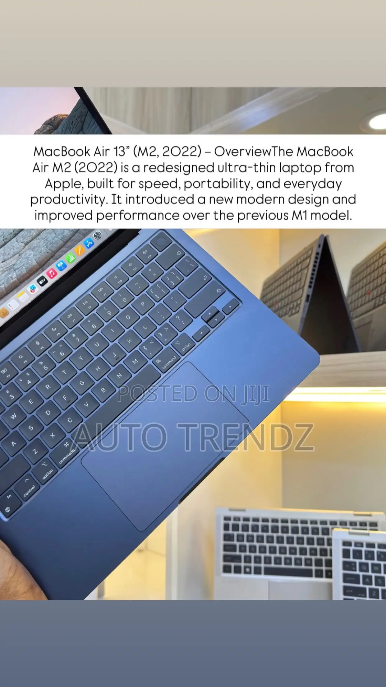 Laptop Apple MacBook Air 2022 M2 16GB Apple M2 SSD 256GB