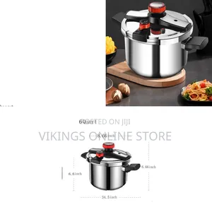 6L High Energy Saving Three-Layer Base Stainless Steel Pressure Cooker