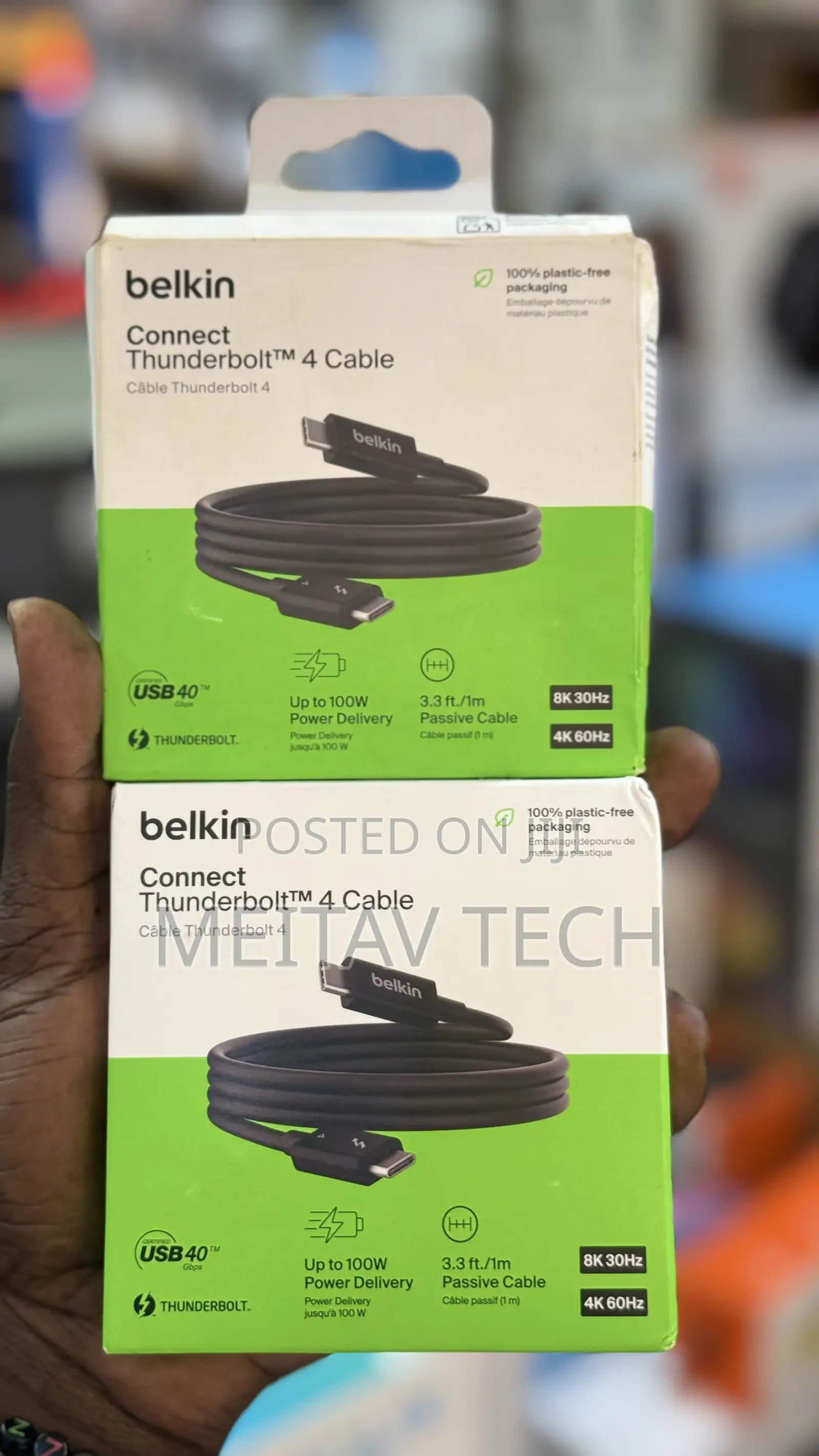 Belkin Thunderbolt 4 Cable 40Gbps