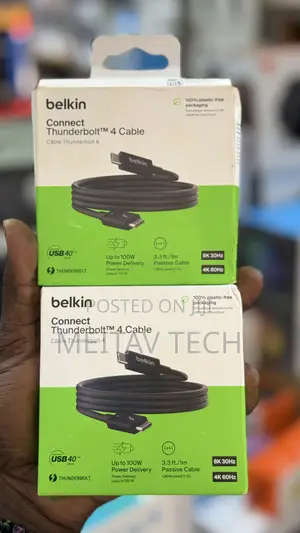 Belkin Thunderbolt 4 Cable 40Gbps
