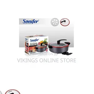Sonifer Household Non Stick 6.5L Die Cast Aluminum Deep Frying Pan