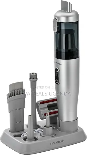 Porodo 9-in-1 Air Blower Vacuum Cleaner Set, Washable Filter, 110W