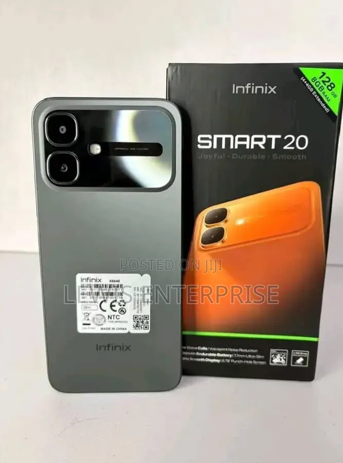 New Infinix Smart 20 128 GB Gray