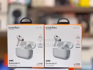 Porodo Earbuds Pro 2, Deep Bass, Wireless Charging, 20 Hour Battery