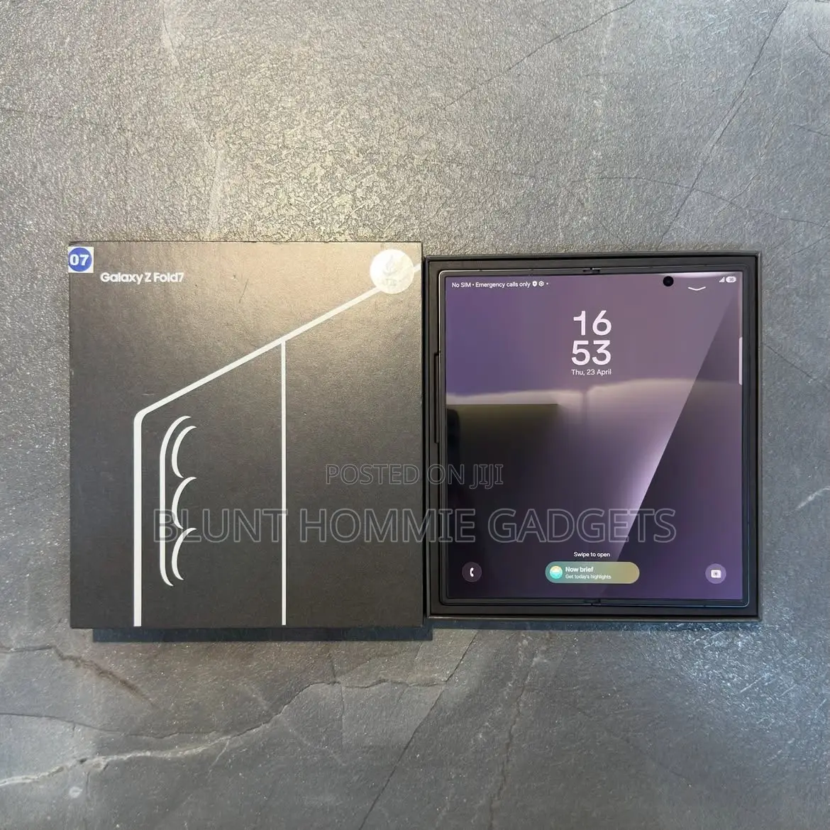 New Samsung Galaxy Z Fold7 256 GB Black