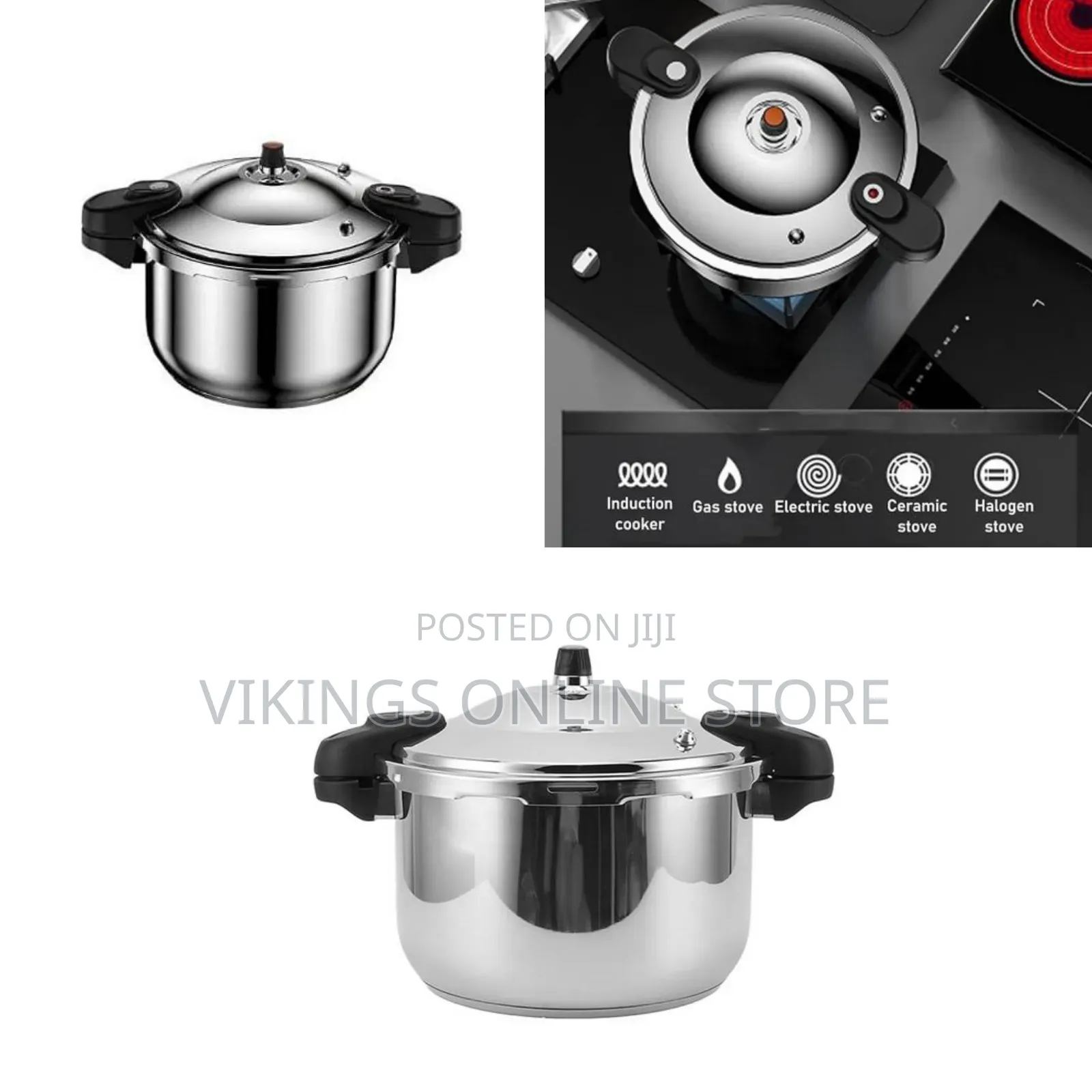 12 Litre Commercial Pressure Cooker Stainless Steel Soup Warmer